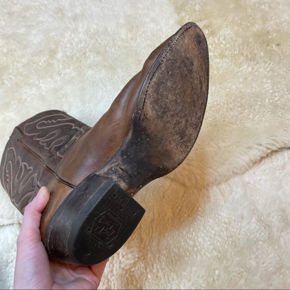 Tony Lama Vintage Western Boots sz 10D - Picture 9 of 16